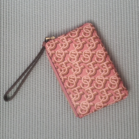 Coach Wristlet with Monogram Print - Picture 6 of 12